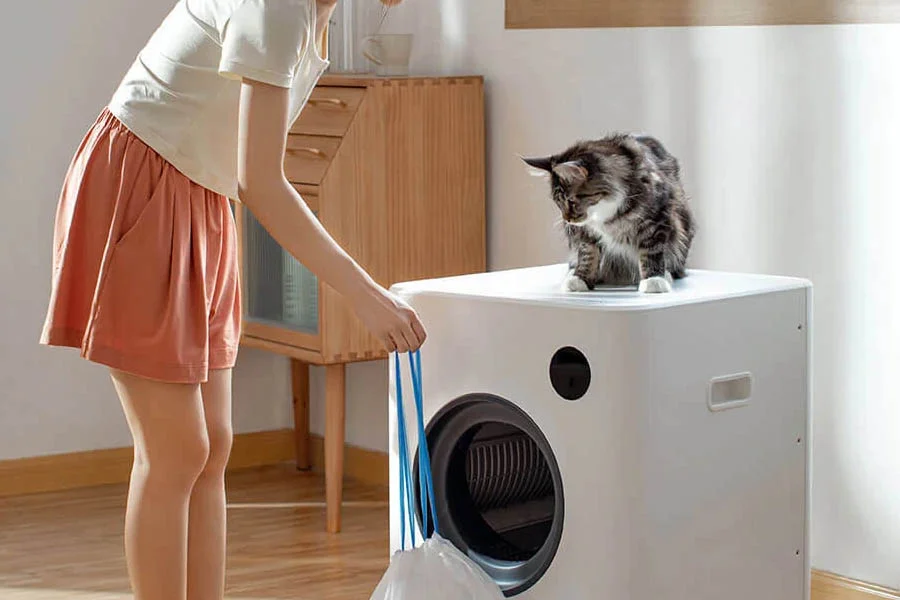 auto cat litter